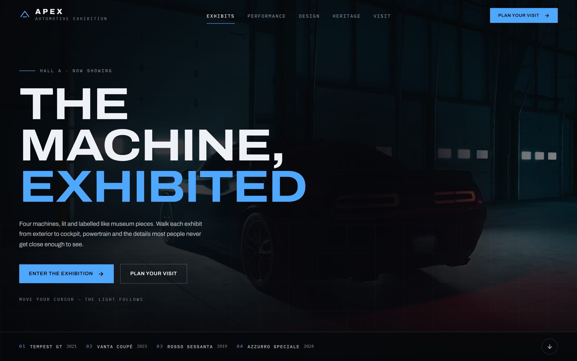 APEX — full screenshot