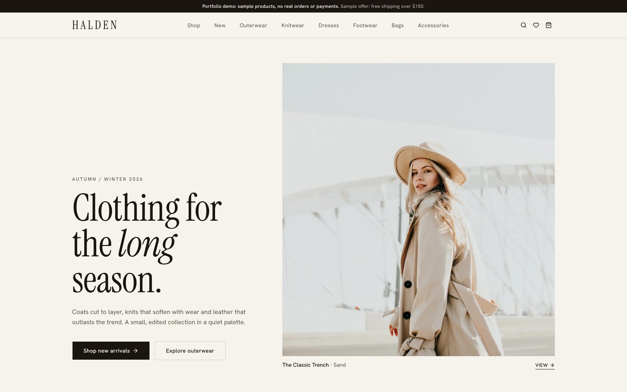 Halden — full screenshot